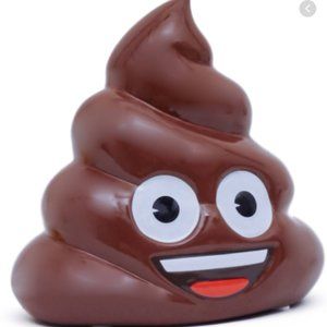 poop emoji piggy bank!